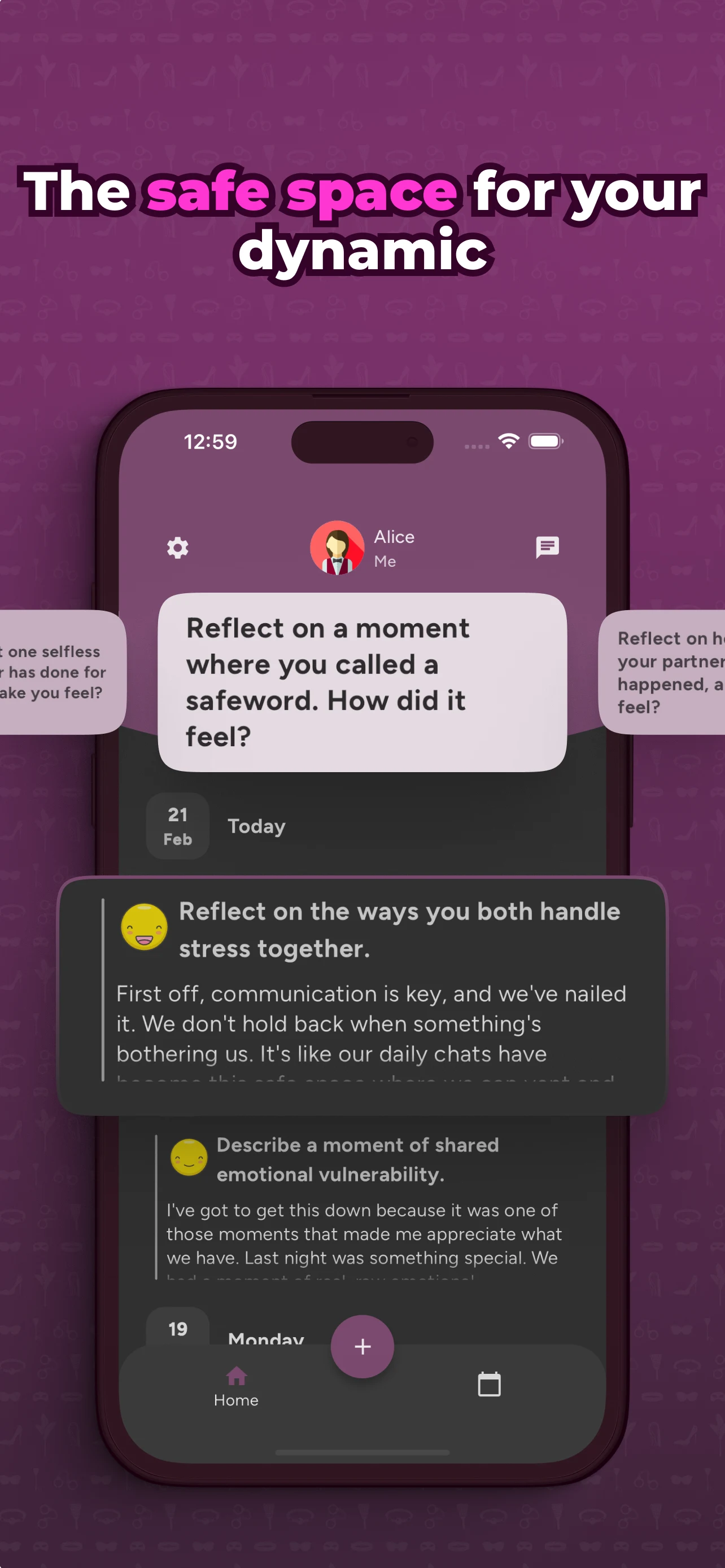 Embrace: BDSM Couple's Journal screenshot