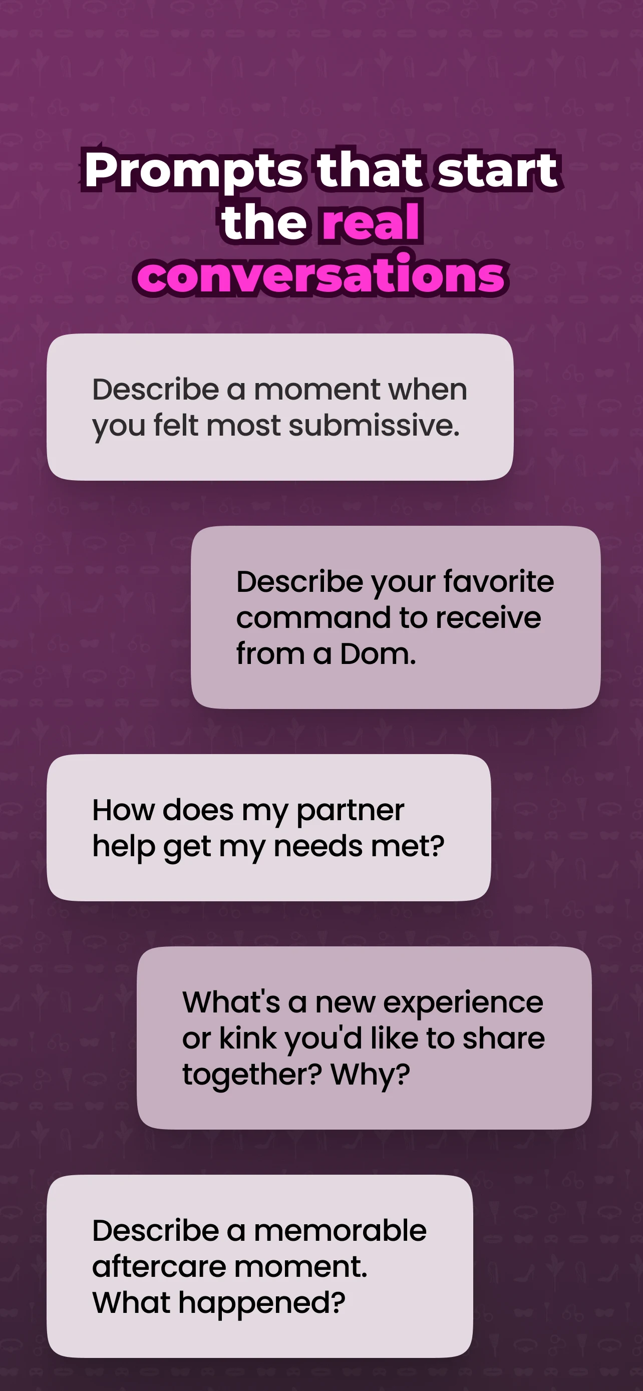 Embrace: BDSM Couple's Journal screenshot